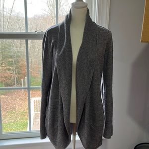 Barefoot Dreams cardigan, blue, M